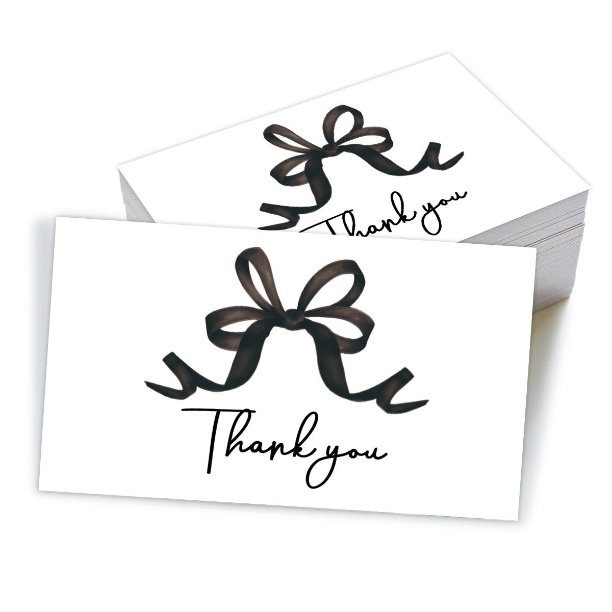 

50 шт. Благодарственные открытки, Пригласительные открытки, Поздравительные открытки, Набор оптом для Свадьбы, Бизнеса, Вечеринки