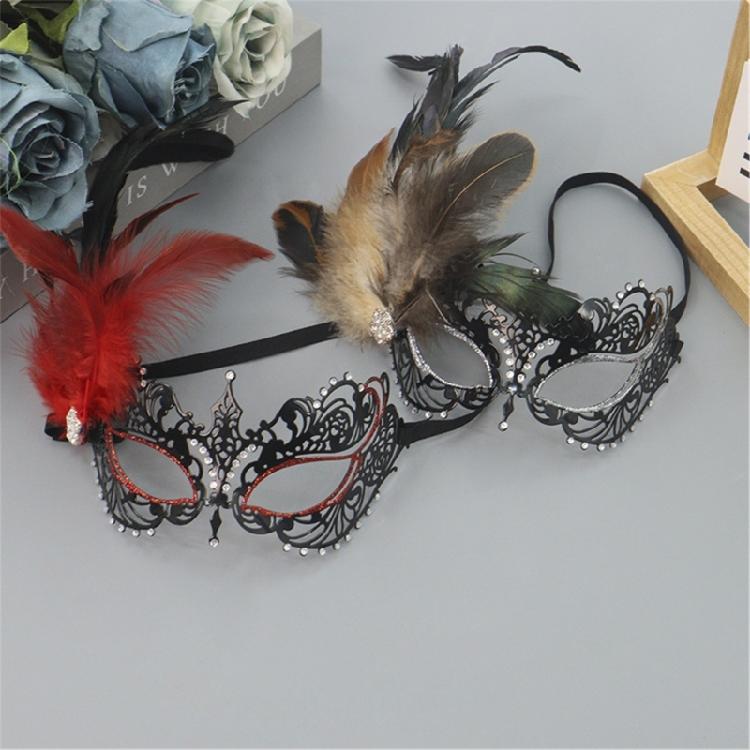 Strass Venezianische Maske Abendball Abschlussball Maske Damen Spitze Maske Party Maske Maskenball für Halloween Karnevalsparty