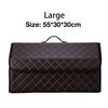 Folding Car Storage Box Large Capacity Auto Trunk Organizer Boxes Leather Waterproof Cars Stowing Tidying Multi-color Interior
