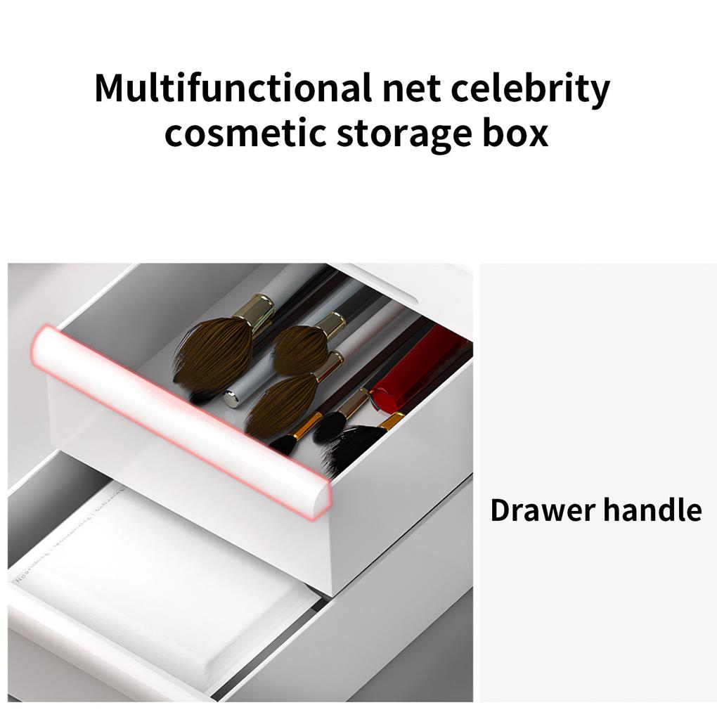 Cosmetic Storage Box Rack Drawer Desktop Lipsticks Skin Care Product Sorting Makeup Organizer for Dressing Room