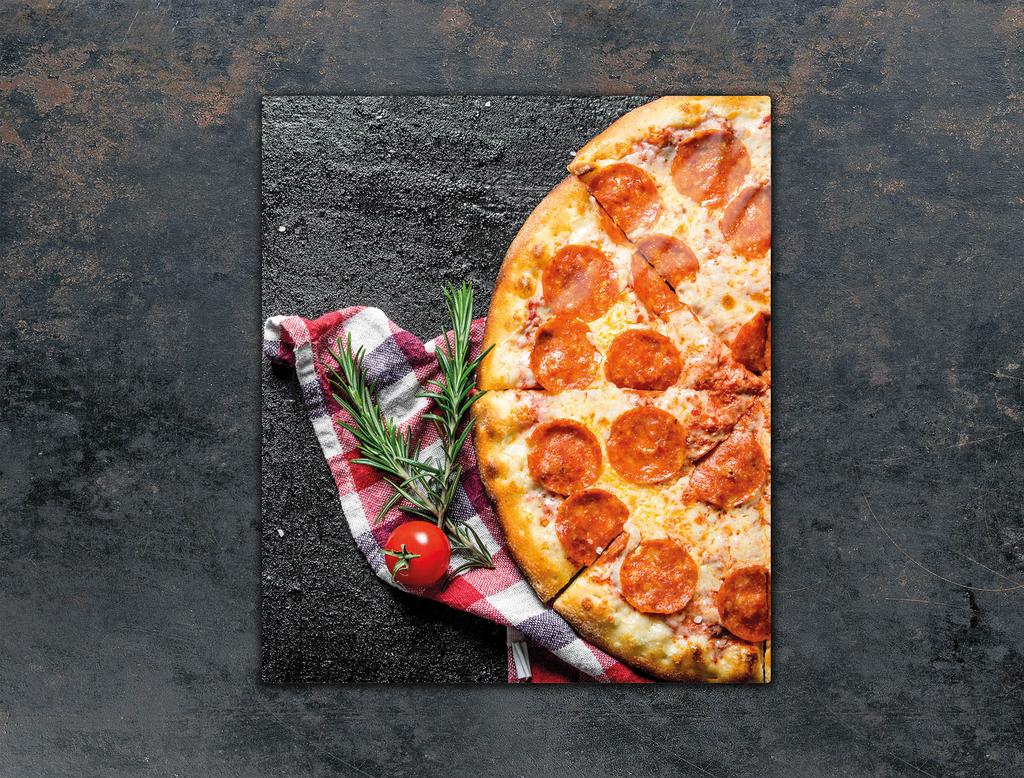 SZKLANA DESKA DO KROJENIA 45x52 PIZZA