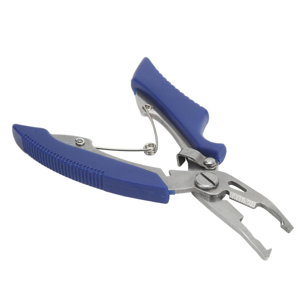 Stainless Steel Fishing Pliers Curved Mouth Lure Wire Cutter Multifunction Lure Pliers for Outdoor Fishing