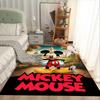 1pc Mickey Mouse Carpet Area Rug, Bedroom, and Playroom Durable, Stain-Resistant, and Easy To Clean, Living Room