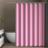 Romantic Pink Shower Curtain PVEA Waterproof Material Easy To Clean Simple Style Bathroom Curtain Home Hotel Universal