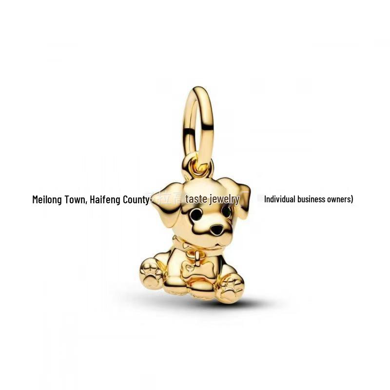 Panjia Srebro S925 Uroczy Kreskówkowy Anime Koralikowy Wisiorek Bransoletka Akcesoria