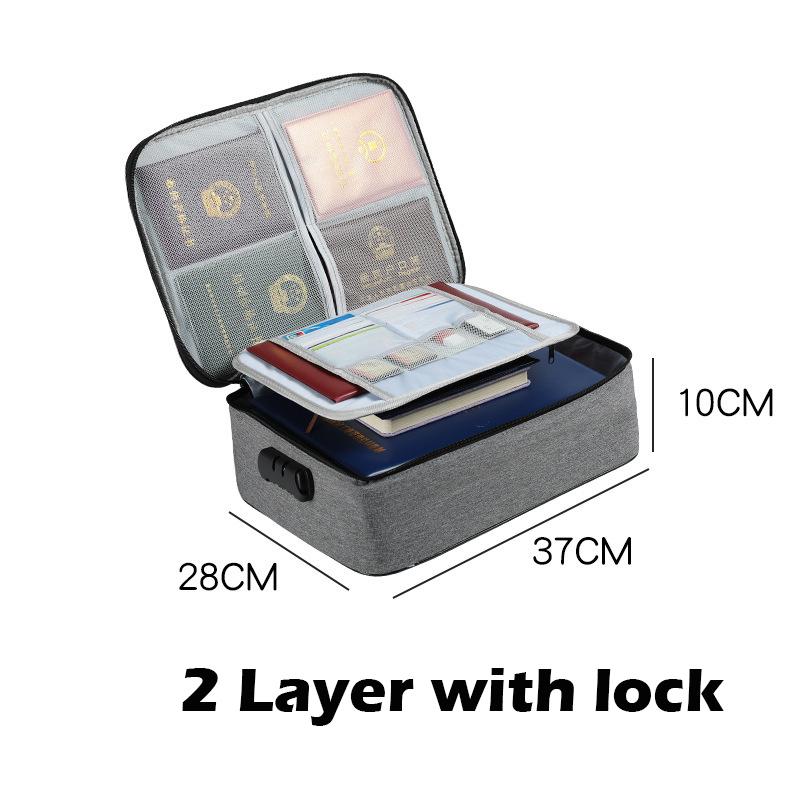 Сумка для хранения документов домашняя папка многослойная многофункциональная большой емкости сумка для хранения документов аксессуары принадлежности 3134₽