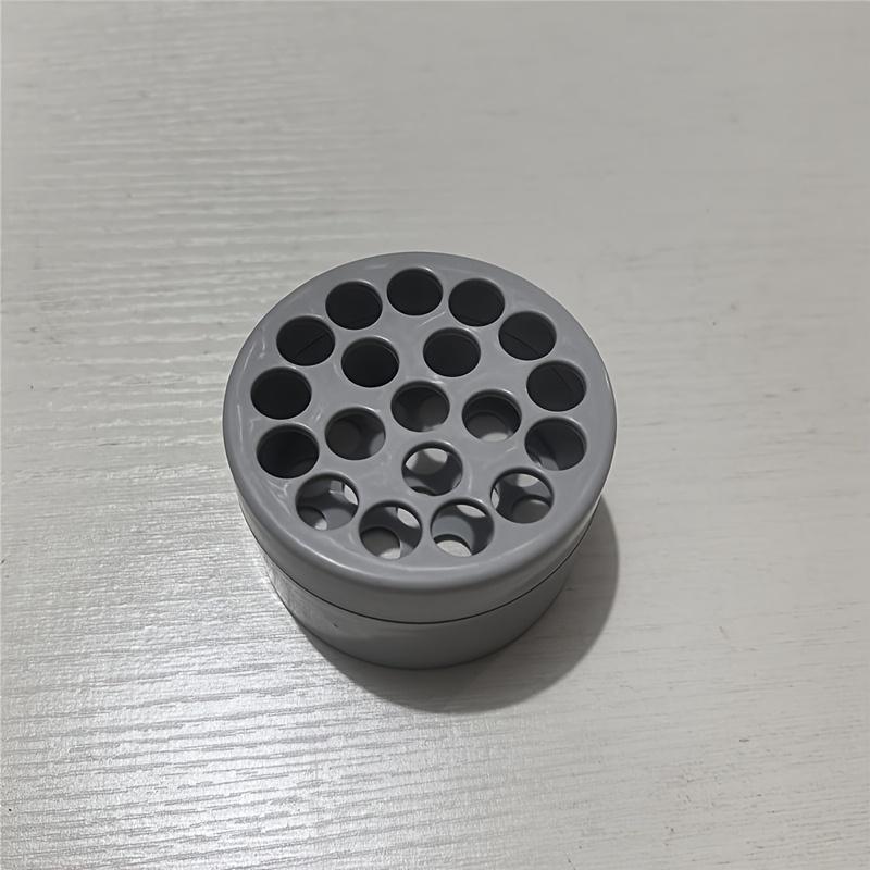 1pc Classic Style Round Vase Plastic Flower Arranger Reusable Bouquet Holder, Spiral Stem Support, Planting Tool