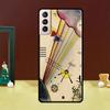 Wassily Kandinsky Abstract Artistic Case For Samsung Galaxy S23 S22 Ultra S21 Ultra S21 FE S9 S10 Note 10 Plus S20 FE Back Cover