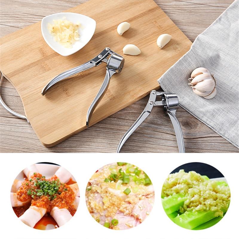 Kitchen Cooking Vegetables Ginger Squeezer Masher Garlic Press Crusher  Handheld Ginger Mincer Tools Kitchen Accessories