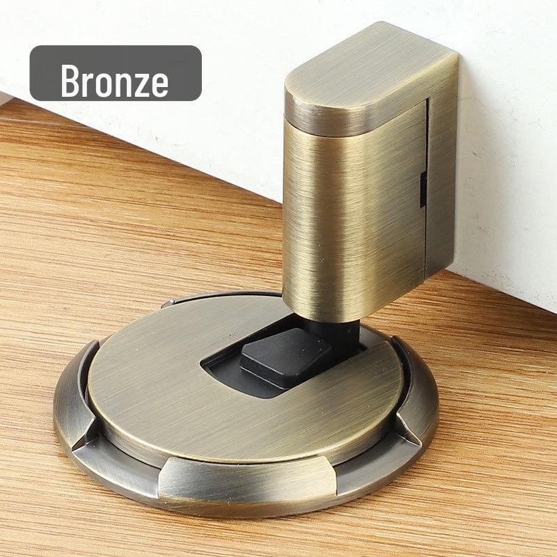 

Вітрозахисний підлоговий дверний стопор з цинкового сплаву для спальні/ванної кімнати