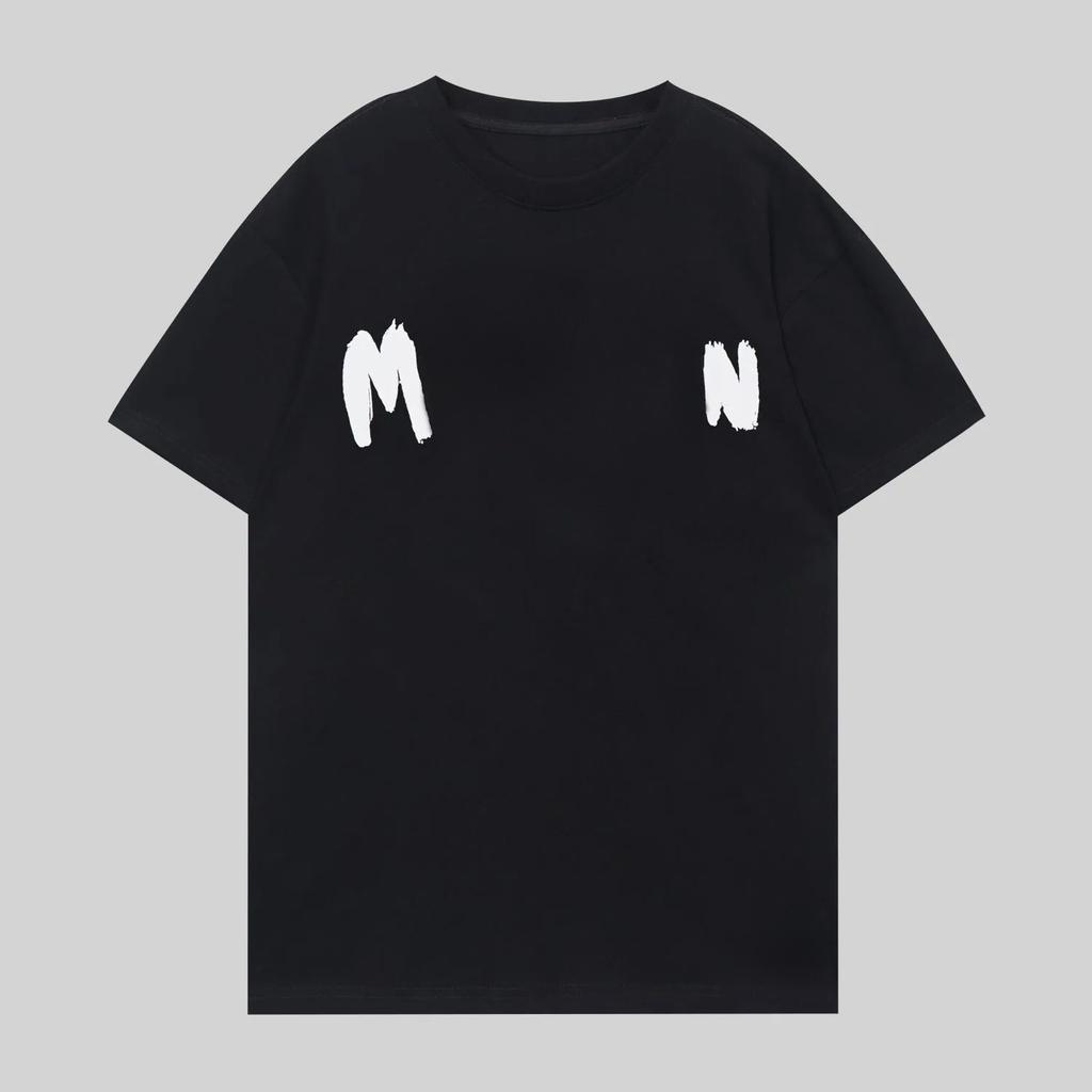 2025 New Luxur Tshirt Fashion Personalized Men and Women Design T-shirts Female Tshirts High Quality Black and White