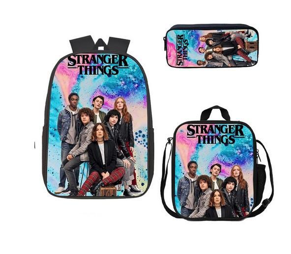 Stranger Things Dětský batoh+taška přes rameno+penál KTB