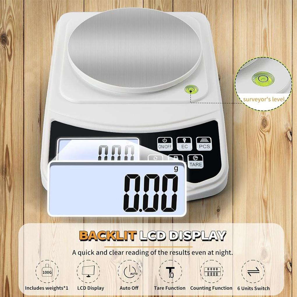 Precision Scales 01g Lab Scale Analytical Balance Electronic Balance Kitchen Scale Digital Scales
