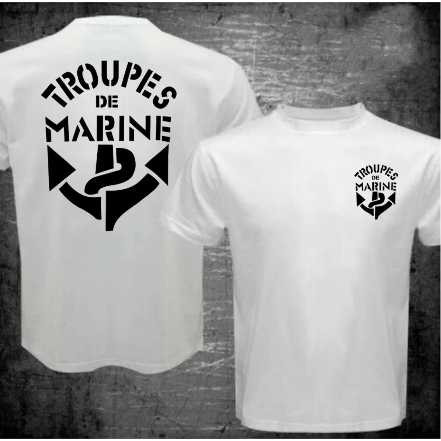 

Marine anchor men cotton tshirt casual vintage nautical streetwear graphic tee S чёрный