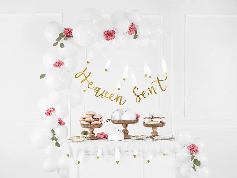 Strong Balloons 27Cm Pastel Pure White 100Pcs