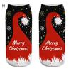 1pair Christmas Cotton Socks Merry Christmas Decor for Home Xmas Gifts Cristmas Decoration Happy New Year