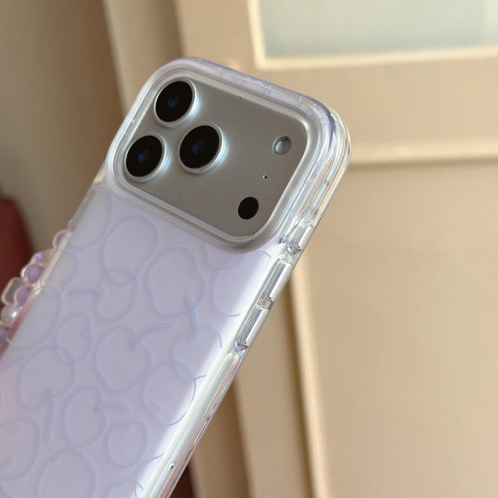 Purple Apple Phone Case for iPhone 13/14/15/16ProMax/17Pro - Women's Edition