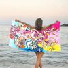 1pc Pretty Cure2 Beach Towel, Beach and Seaside Swimming Pool Equipment, Fashion Pattern, Rectangular, Travel Essentials