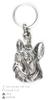 French Bulldog, Frenchie II - Silver-plated Pendant with a Dog In a Decorative Box, Handbag Decoration, Backpack Pendant by Art-Dog Brand