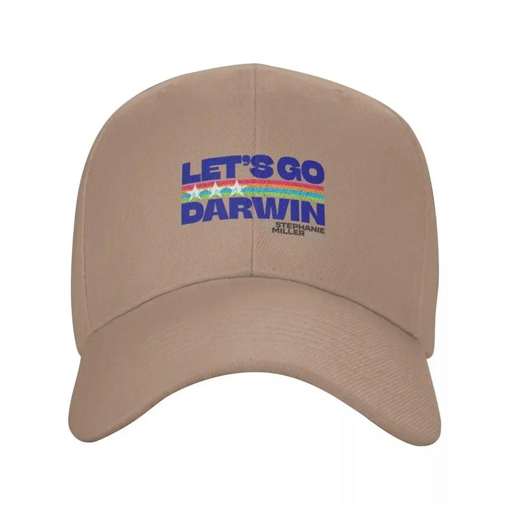 Let's Go Darwin Version 3 Baseball Cap fishing caps man Rugby Snapback Cap Luxury Brand Golf Men Women's
