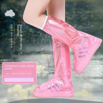 Children's Waterproof High-Top Rain Boot Covers for Boys and Girls – Fits Toddlers To Teens