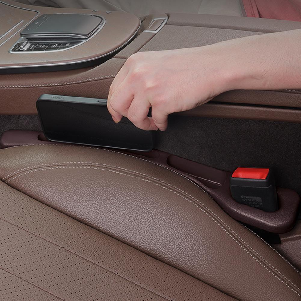 1 Pair Universal Car Seat Gap Plug Strip Side Seam Car Gap Filler Leak Proof Seat Gap Storage Organizer Interior Decoration