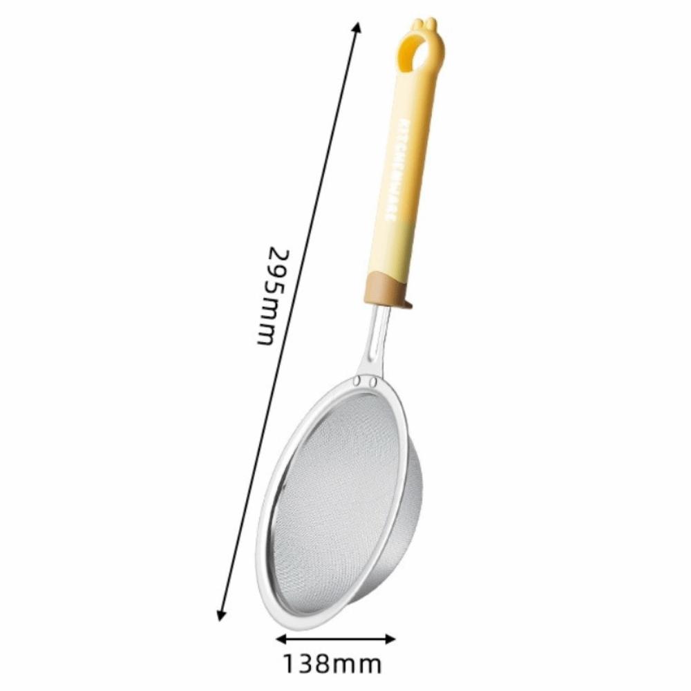 Easy to Clean Matcha Sifter Stainless Steel Cocktail Sieve Portable Food Sifters  for Kitchen