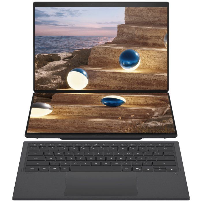 PC Portable ASUS ZenBook Duo OLED UX8407 : Win 11 - 14.0" WQXGA+ Tactile - Intel Core Ultra 7 355 - RAM 16Go - 512Go SSD