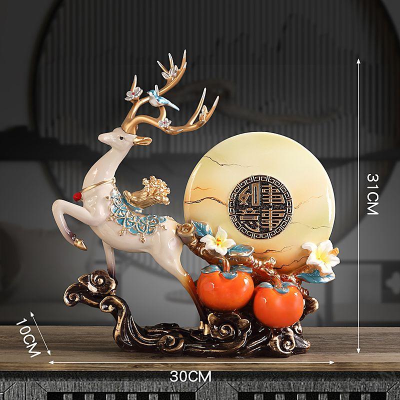

Хурма Руйи Хурма Олень Смоляное Украшение Домашний Фойе Винный Шкаф Телевизионный Шкаф Украшения Магазин Офис Ремесла Подарок на Новоселье