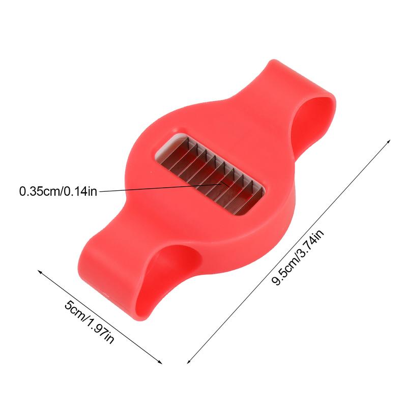 Long Bean Shredder Green Bean Frencher Tool Stainless Steel Shredder Stringer Kitchen Tool Stainless Stee For Long Beans Round