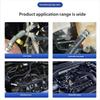 Heavy Duty Straight/Bend Hose Clamp Pliers with Locking Device for Quick Removal Installation Hard To Reach Hose Clamps