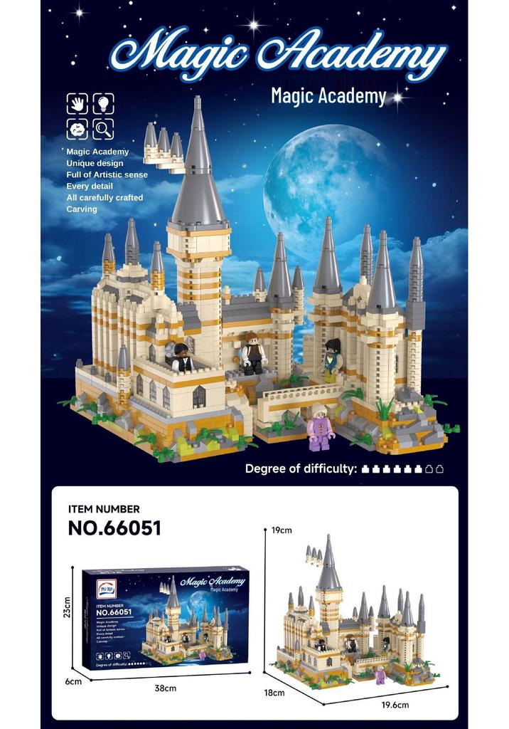 Great Wall Micro-Granule Blocks: Challenging Educational Assembly Toy for Adults, Boys, and Girls
