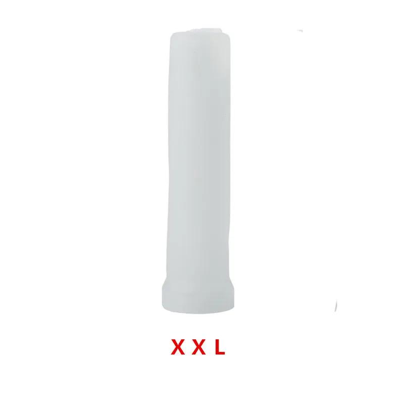 Silicone Sleeves For Penis Enlargement Extender Stretcher Genital Sleeve Pump Glans Cap Adult Supplies Enlarger Erection Sex Toy