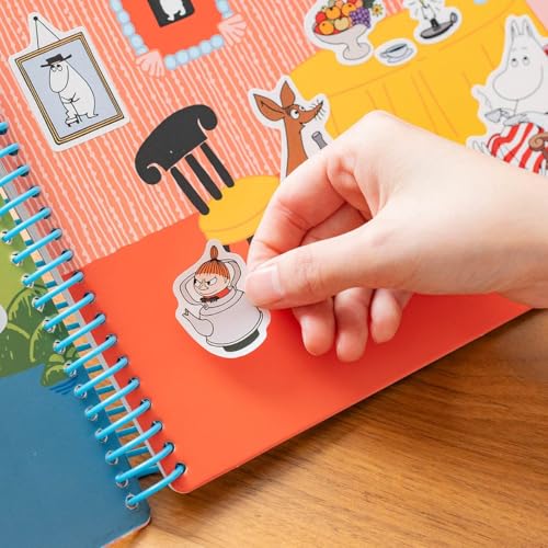 Bornelund Moomin Sticker Book for ages 3 and up