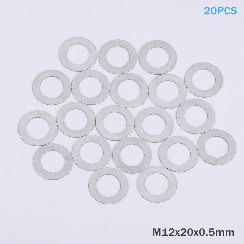 20Pcs Motorcycle Variator Gaskets Bushing Gasket For Dio50Zx Jog Fuxi Rs Belt Bandwidth Narrow Adjustment Bushing Washer Gasket
