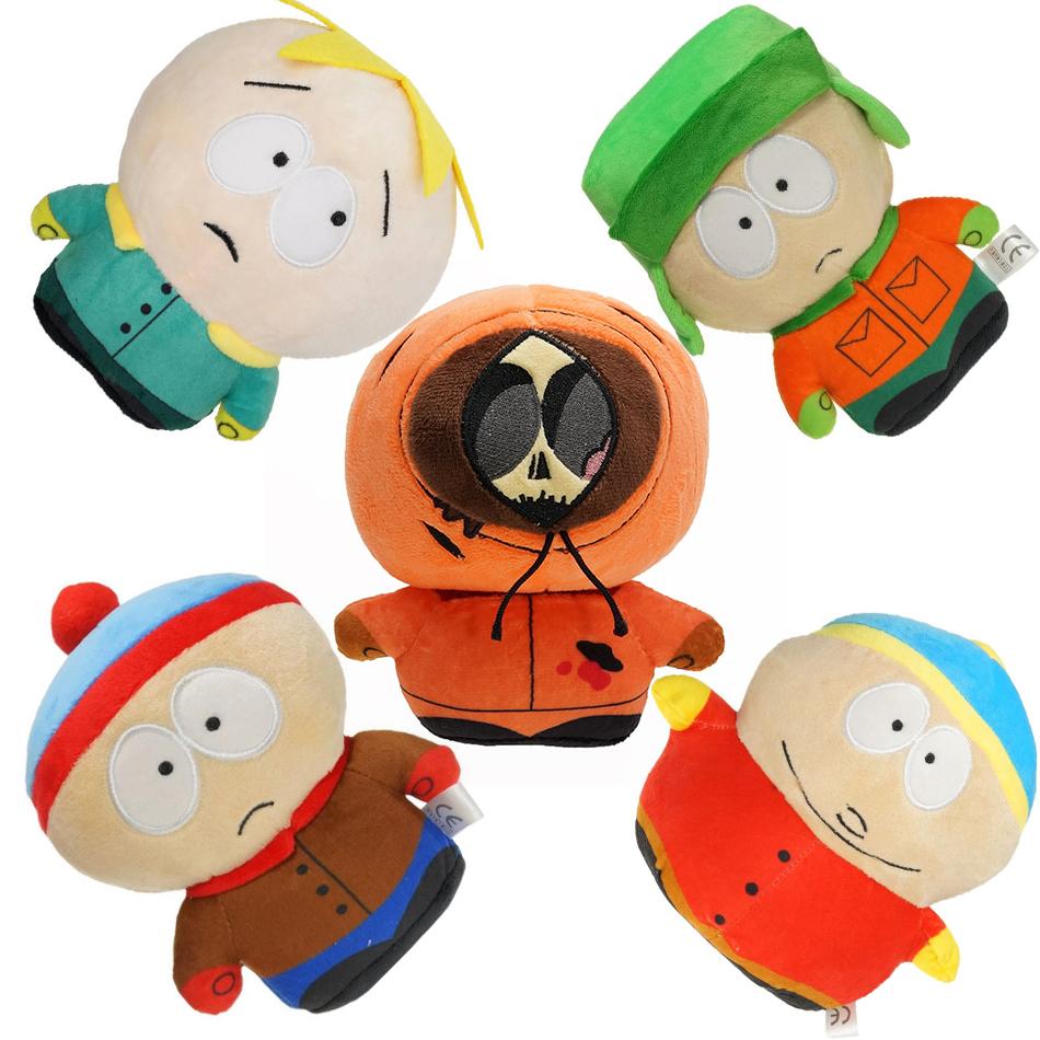 2025 Anime Cartoon South Park Character Cartman Stan Butters Plush Doll Boy Kid Stuffed Toy For Children Christmas Gifts pillow