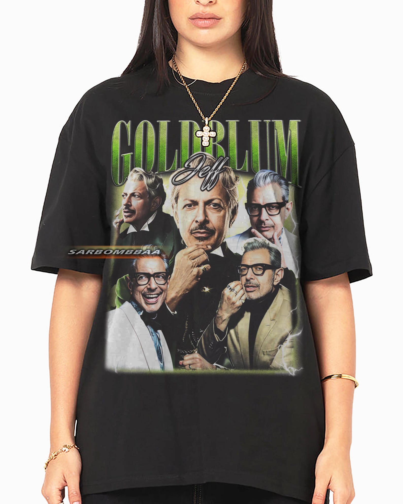 Jeff Goldblum Graphic T-Shirt, Unisex Vintage Style M
