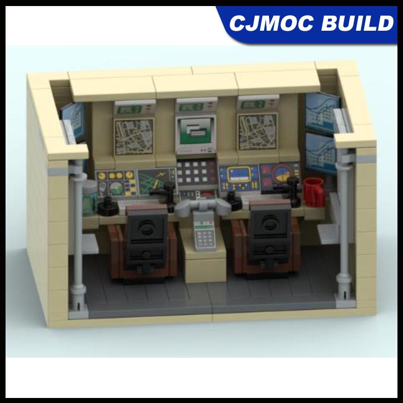 

207pcs UCS series UAV Ground Control Station Building Block Assembling Brick Toys For Collectors MOC-67261