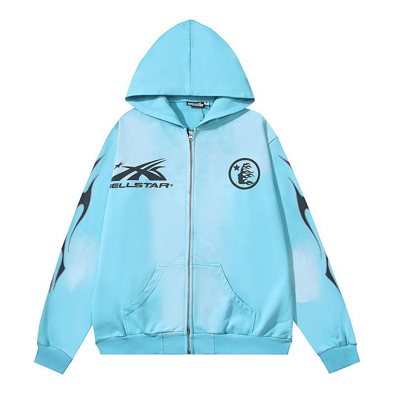 Mens Womens Oversized Hooded Sweatshirt Streetwear Vintage Washed Cotton Pullover Casual Long Sleeve