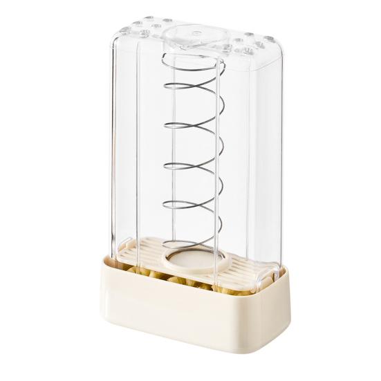 

Soap Storage Box Foaming Device with Drain And Ventilation Spring Adaptive Design Soap Tray Soft Bristle Brush Soap Holder чистий