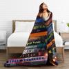 M-Megadethed Band  Soft Blanket  Travel Office Plush Bedding Throws Funny Couch Bed Flannel Bedspread Sofa Bed Cover