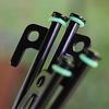 10Pcs Outdoor Ground Nail Luminous Ring Silicone Rubber O-Ring Warning Ring For Camping Tent Nail Accessories