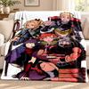 Delicious In Dungeon Blanket Flannel Blanket Soft Cozy Plush Throw for Sofa Bed Lightweight Home Decoration Outdoor Camping