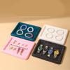 Modern Jewelry Showcase Tray Velvety Jewelry Display Tray Exquisite Charm Holder