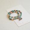 Jingdezhen ceramic bracelet summer women's safety lock gift new Chinese antique beaded trinkets batch
