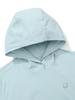 NORDISK Hygge Air Small Polar Bear Woven Hoodie Short Sleeve T-Shirt - W_Ice Blue
