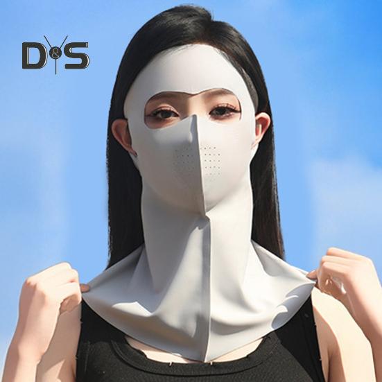 Sunscreen Face Guard Full Coverage 3D Design Breathable All-season Face Protection Cover for Winter Outdoor Cycling