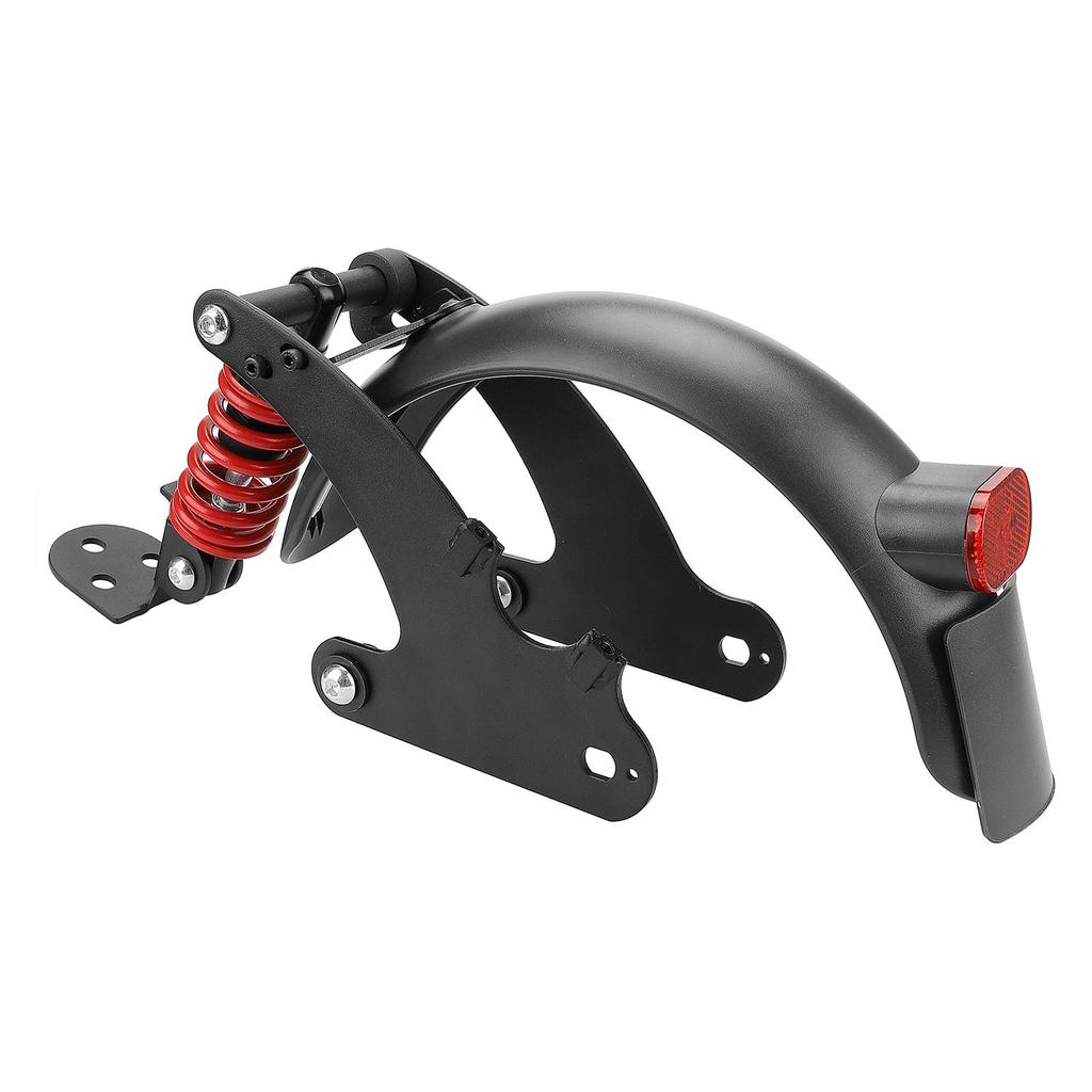 Red V2 Rear Suspension with Mudguard for Xiaomi Pro and Pro2 Scooter Rear Shock Absorber for Scooter Rear Spring Shock Absorber
