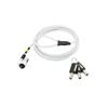 Mobilis Slim Rotating Security Lock Key - Security Cable - 1.8 M