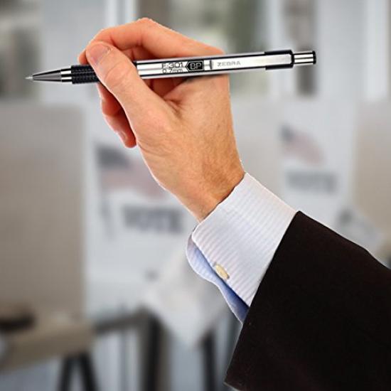 Retractable Ballpoint Black 2 per Pack F-301 Pen, Ink, Fine, (item)